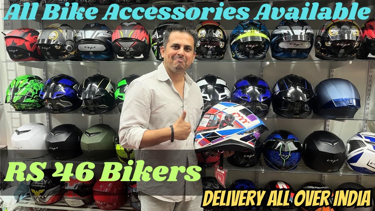 RS46 BIKERS - Bike helmet and Accessories Shop in Dadar