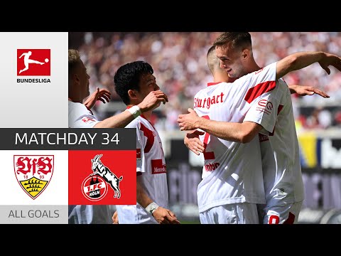 LAST MINUTE Rescue by Endo! | VfB Stuttgart - 1. FC Köln 2-1 | All Goals | Matchday 34