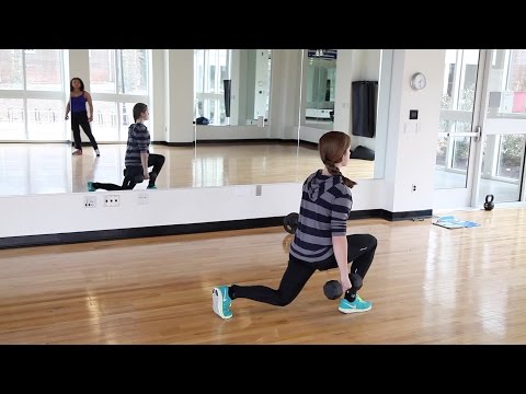 Fitness Tips: Weighted Reverse Lunge