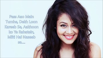 Oh Humsafar | Lyrics | Neha Kakkar Ft Himansh Kohli | Red Leaf Records