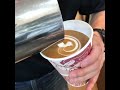 Solid heart latte art 🤍 #shorts #latteart #viral #trending #youtubeshorts #tiktok
