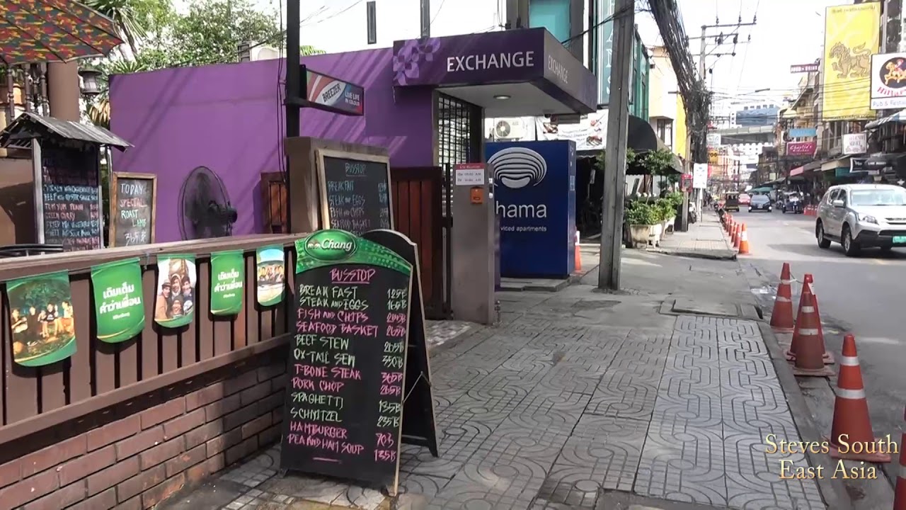 Early morning walk on soi 4 nana, Bangkok, Thailand