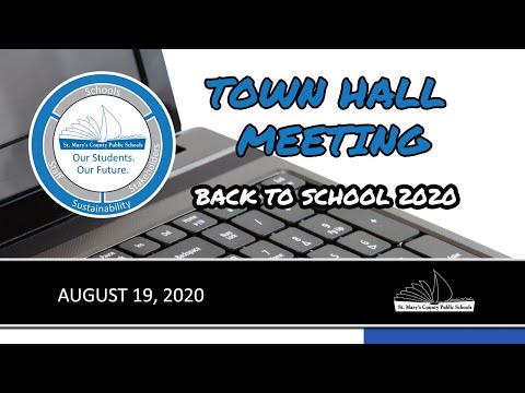 Town Hall Meeting - Back to School