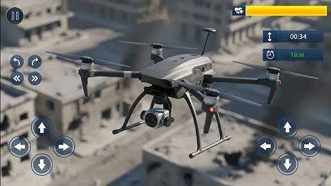 Drone Video Game 3D - Drone Game  - Drone Simulator 3D - Android Gameplay 