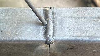 weld thin galvanized iron joints