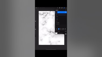 How to create marble background in Procreate