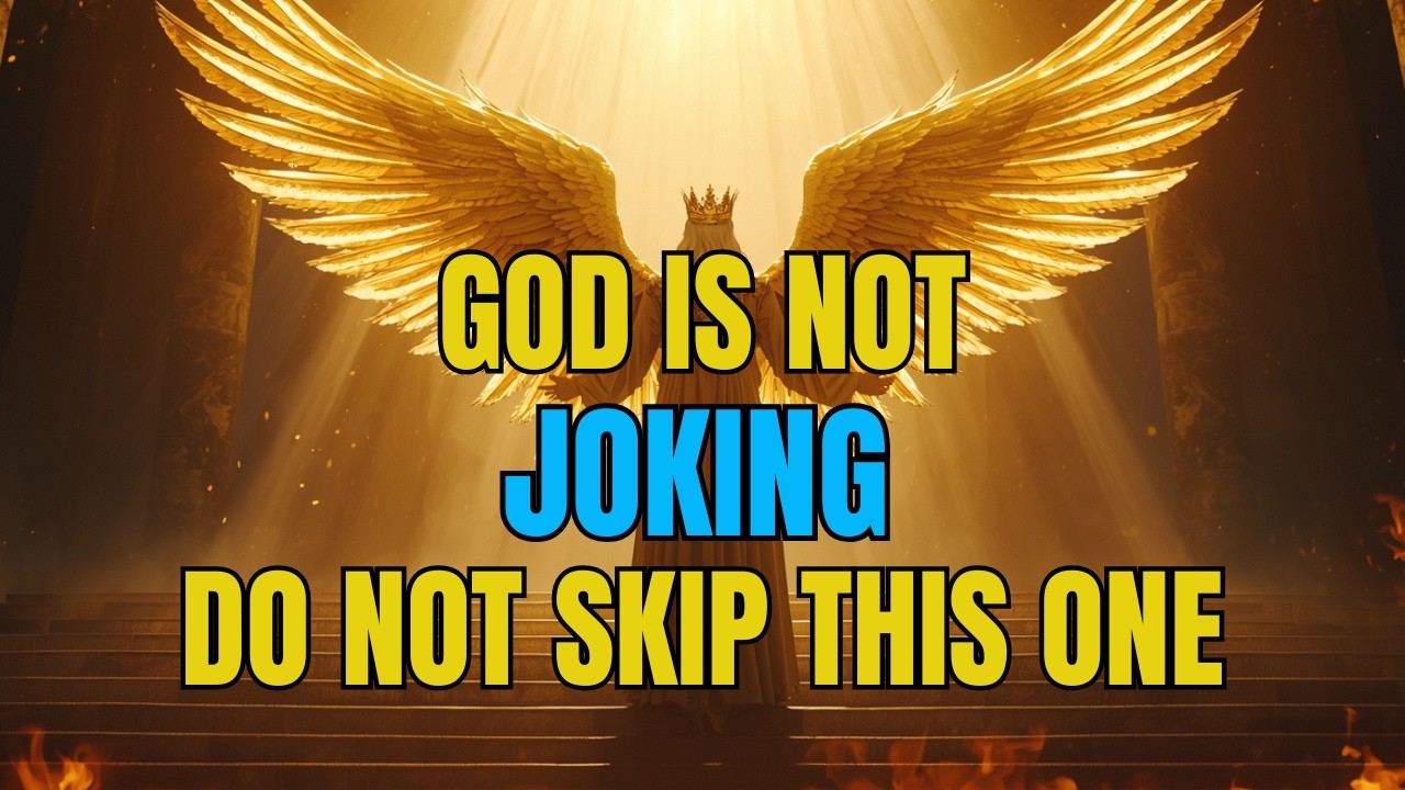 🛑GOD SAYS: Pay Attention — This Is Serious #jesuschrist #faith #jesus #holyspirit