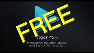 How to get Sony Vegas Pro 12 FREE *NEW* *EASY* [No Keygen:No Surveys:No Passwords:No Joke]