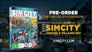 SimCity Limited Edition - Heroes & Villains Trailer (coming March 7, 2013)