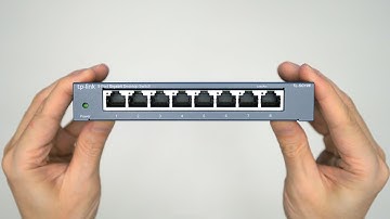 TP-Link 8 Port Gigabit Unmanaged Ethernet Switch Unboxing