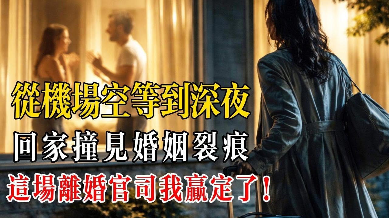 從機場空等到深夜回家 ， 撞見婚姻裂痕 ， 這場離婚官司我赢定了!