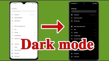 How to enable dark mode in redmi 7 | redmi 8 | redmi 9 series