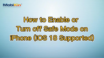 How to Enable or Turn off Safe Mode on iPhone (iOS 18 Supported)