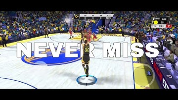Never miss shot | full court  | HighHitrate | NBA 2K20 TUTORIAL