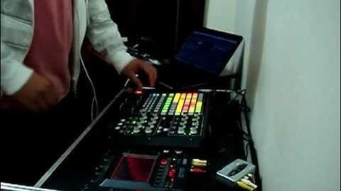 Diegodj.com.br "Ensaiando" com uma Apc 40 In Action + Korg Kaoss Pad 3 ( Kp3 )