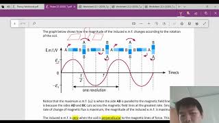 Chapter 22: Electromagnetic Induction - A.C.  Generator