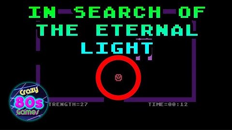 In Search Of The Eternal Light // Atari 8bit Games