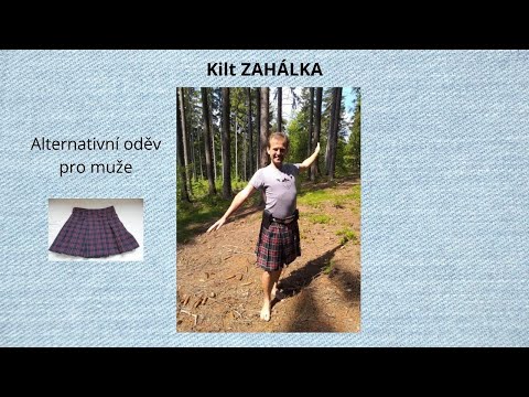 Kilt - pro opravdové muže, kteří alespoň 1 zatoužili po svobodě v oblékání.