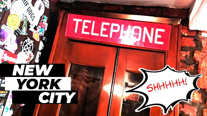 NYC's Speakeasy Bars. Speak SOFTLY and Grab a COCKTAIL