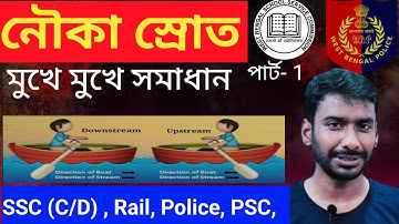 "নৌকা ও স্রোত সহজ ট্রিক | Boat and Stream Problems for Competitive Exams | Fast Math Dipankar"