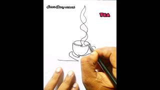  Creative Drawing with One lines#shorts #short #youtubeshorts #drawing