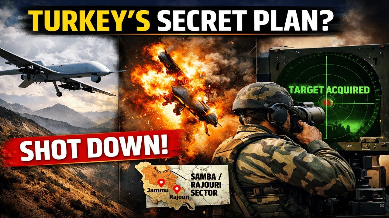 Operation Sindhu 2.0? Indian Army Destroys Turkey-Made Drones at LOC!