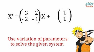 8.3.10 Use variation of parameters to solve the given system | DE
