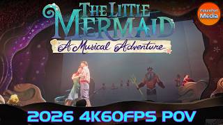 The Little Mermaid: A Musical Adventure l 2026 4K60FPS Live Show POV | Disney's Hollywood Studios