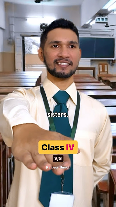 Indian National Pledge: Class IV VS Class IX #shorts