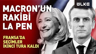 Fransada Hurbaşkanlığı Seçimi Macron Ve Le Pen Ikinci Tura Kaldı
