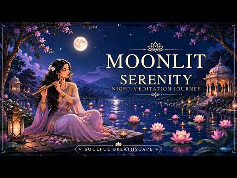 Overthinking Relief 🌙 Raag Darbari inspired Night Meditation Music for Stress Relief & Calm Mind