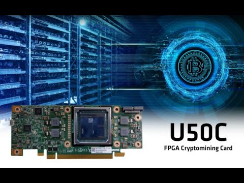 TUL U50C FPGA card ETH mining demo