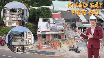Khảo sát tiến độ xây dựng nhà 3 tầng hiện đại ở Bà Rịa Vũng Tàu