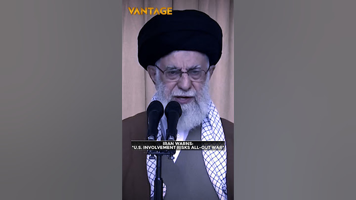 Israel-Iran War: Khamenei Warns the US | Vantage with Palki Sharma | N18G