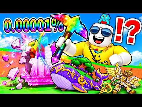 I spent a ton of money on Break and Steal Eggs to get the strongest pickaxe and eggs lol..(roblox)