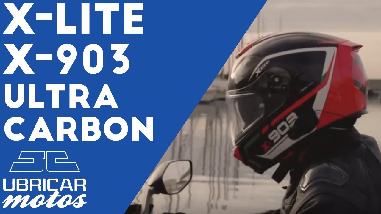 Cascos X-LITE X-903 Ultra Carbon Integral - YouTube