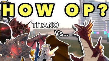 HOW OP IS TITANOSAURUS (pls nerf) - Kaiju Universe