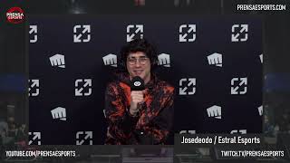 #MSI2024 Press Conference / Josedeodo / #ESTRALESPORTS