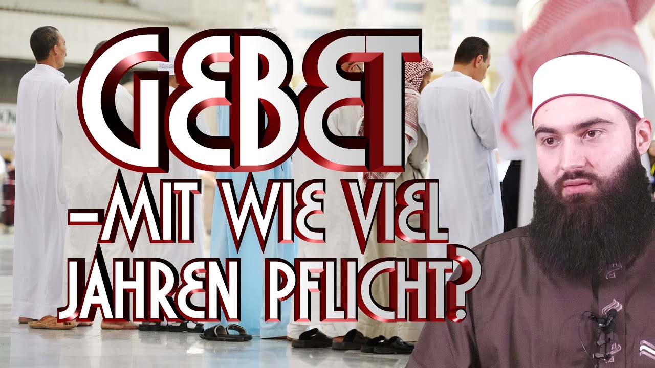 GEBET - MIT WIE VIEL JAHREN PFLICHT? mit Amir in Braunschweig - YouTube