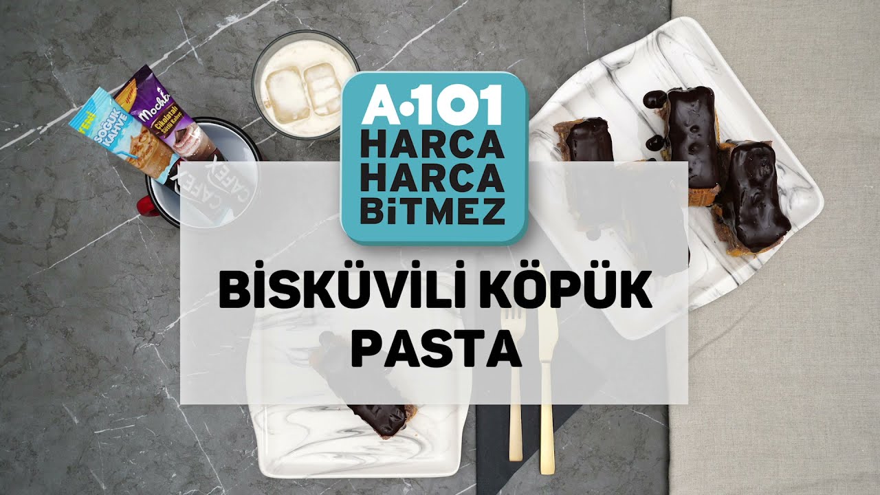Bisküvili Köpük Pasta Tarifi | A101