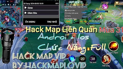 HACK MAP LIÊN QUÂN IOS & ANDROID  MÙA 31 KEY  7/8  MỚI NHẤT MENU FULL CHỨC NĂNG HỖ TRỢ LEO RANK
