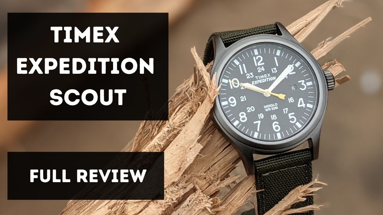 Affordable field watch, Timex Expedition Scout T49961 (Full Review) -  YouTube