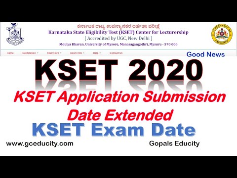 KSET Application Submission Date Extended | KSET Exam Date | KSET Exam Preparation |KSET 2020 Update