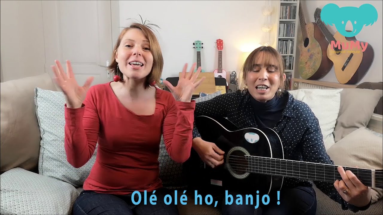 Un jour dans sa cabane  (oleo banjo) - Des Comptines et des Signes