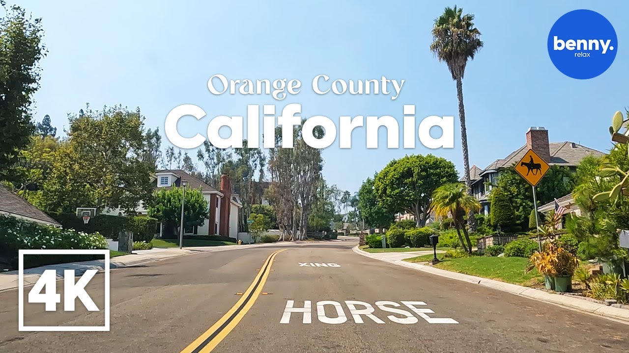 Wealthy Neighborhood Drive | Laguna Hills, California 4K