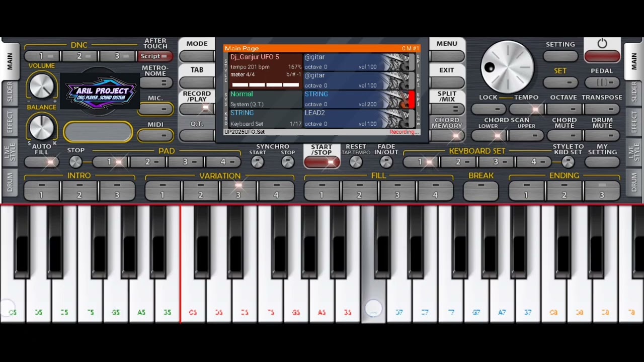 Tes set ganjur tor monitor 