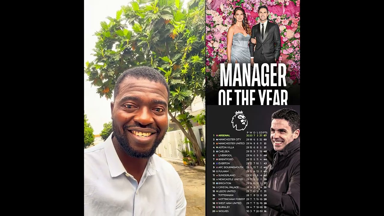 Mikel Arteta wins Manager of the Year, Eze wins Arsenal’s Summer signing 