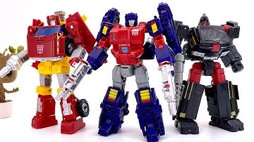 Scale Comparisons - Transformers Legacy Wreck ‘N Rule Collection: Twin Twist