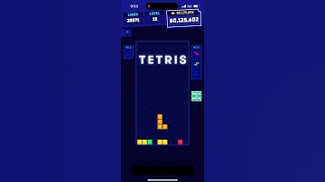 80,000,000 and counting #1 Tetris mobile player in the world #tetrismaster #gaming #subscribe
