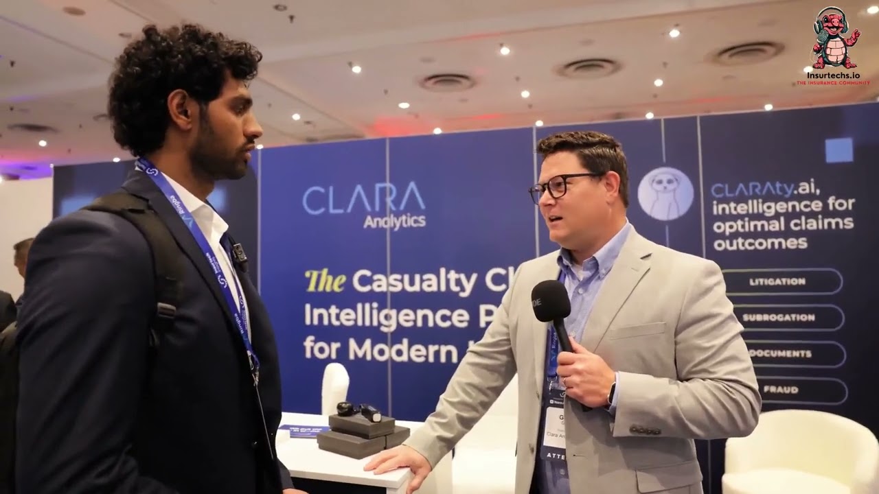AI-Powered Casualty Claims Intelligence | Garrett George, CLARA Analytics | Insurtech Insights 2025
